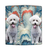 Bichon Frise Dog Print Women's Leather Wallet