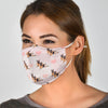 German Shepherd Patterns Print Face Mask