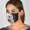 Lovely West Highland White Terrier Print Face Mask