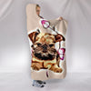 Brussels Griffon Print Hooded Blanket