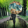 Pomeranian Print Umbrellas