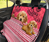 Cute Golden Retriever Print Pet Seat covers