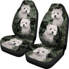 Cute West Highland White Terrier Print Car Seat Covers