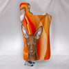 Pharaoh Hound Dog Print Hooded Blanket