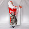 Cute American Shorthair Cat Print Hooded Blanket