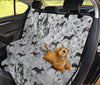 Poodle Dog Print Pet Seat Covers