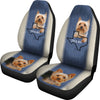 Yorkshire Terrier (Yorkie) Print Car Seat CoverTX State