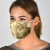 Cute European Shorthair Print Face Mask