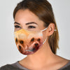 Lovely Dandie Dinmont Terrier Print Face Mask