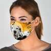 Cute Dalmatian Dog Print Face Mask