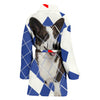 Cute Cardigan welsh corgi Dog Print Women's Bath Robe