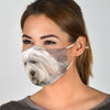 Old English Sheepdog Print Face Mask-Limited Edition