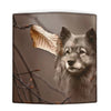 Keeshond Print Women's Leather Wallet