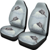 Korat Cat Print Car Seat Covers