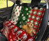 Bull Terrier Christmas Print Pet Seat Covers