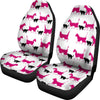 Amazing Walking Cat Print Car Seat Covers