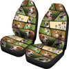 Beagle Collage Print Car Seat Covers