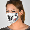 Cute Boston Terrier Print Face Mask