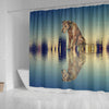 Amazing Irish Terrier Dog Print Shower Curtain