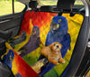 Hyacinth Macaw Print Pet Seat Covers