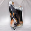 Australian Shepherd DogPrint Hooded Blanket