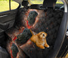 Cute Black Labrador Print Pet Seat Covers