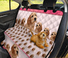 Cavapoo Dog Print Pet Seat Covers