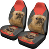 Brussels griffon Print Car Seat Covers