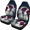 Brittany Dog Art Print Car Seat Covers