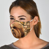 Cute Lhasa Apso Print Face Mask