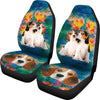 Cute Beagles Print Car Seat Covers