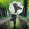 Spanish Water Dog Print Umbrellas