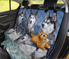 Amazing Siberian Husky Print Pet Seat Covers