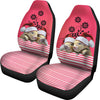 Miniature Pig Print Car Seat Covers