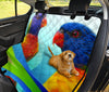 Rainbow Lorikeet Bird Print Pet Seat Covers