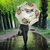 African Grey Parrot Print Umbrellas