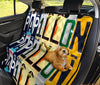Papillon Dog Print Pet Seat covers