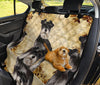 Cute Miniature Schnauzer Print Pet Seat Covers