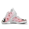 Sheepadoodle Dog Floral Print Sneakers
