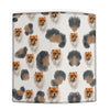 Chow Chow Dog Patterns Print Women's Leather Wallet