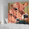 Jersey Cattle (Cow) Print Shower Curtain
