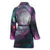 Space Warmhole Print Women's Bath Robe