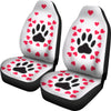 Paws With Love Print Car Seat Covers