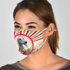 Saluki Dog Print Face Mask