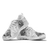 Sheepadoodle On White Print Running Shoes