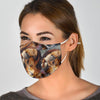 Dachshund Collage Print Face Mask