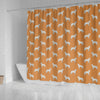 Australian Cattle Dog Pattern Print Shower Curtains