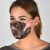 Labrador Retriever Print Face Mask