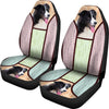 Cute Border Collie Print Car Seat Covers