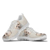 Maltese Dog Print Running Shoes